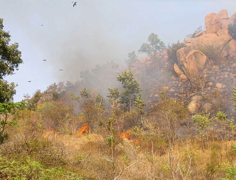Smoke over Peak